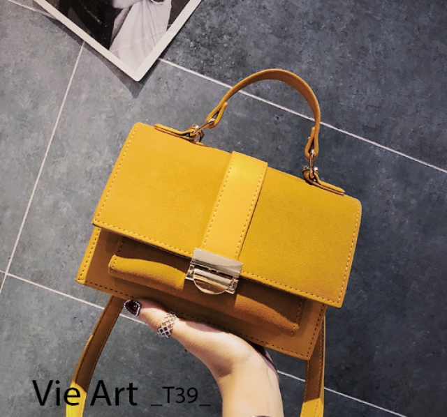 Túi xách nữ màu vàng - Netmode - T39